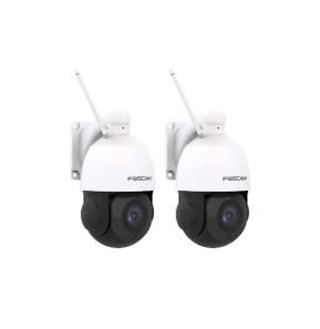 Foscam - Lot 2 Caméras IP Wi-Fi dôme PTZ 2MP -...