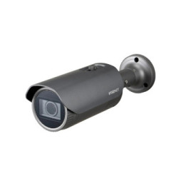 Hanwha - Caméra de surveillance Bullet IR 5MP avec objectif varifocal motorisé - QNO-8080R