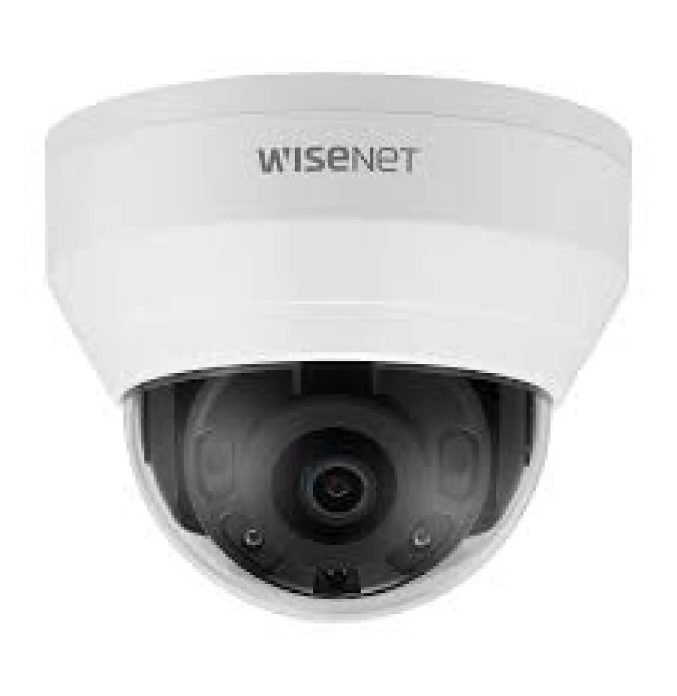 Hanwha - Caméra de surveillance Dôme IR réseau 5MP avec objectif 4 mm QND-8020R