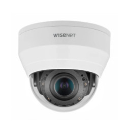 Hanwha - Caméra de surveillance Dôme IR réseau 5MP avec objectif varifocal motorisé QND-8080R