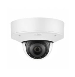 Hanwha - Caméra de surveillance Dôme réseau extérieure IR anti-vandalisme 5MP XNV-8081R
