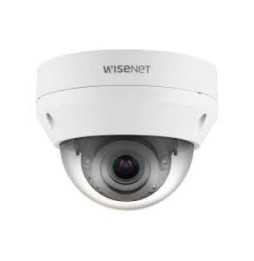 Hanwha - Caméra de surveillance Dôme réseau IR anti-vandalisme 5MP avec objectif varifocal QNV-8080R