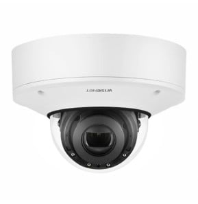 Hanwha - Caméra dôme anti-vandalisme réseau 5MP...