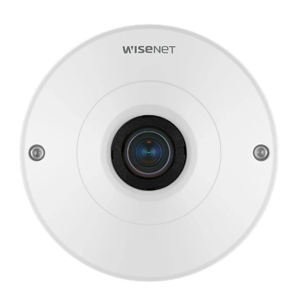 Hanwha - Caméra fisheye intérieure 360° avec capteur 6MP série Q - QNF-8010