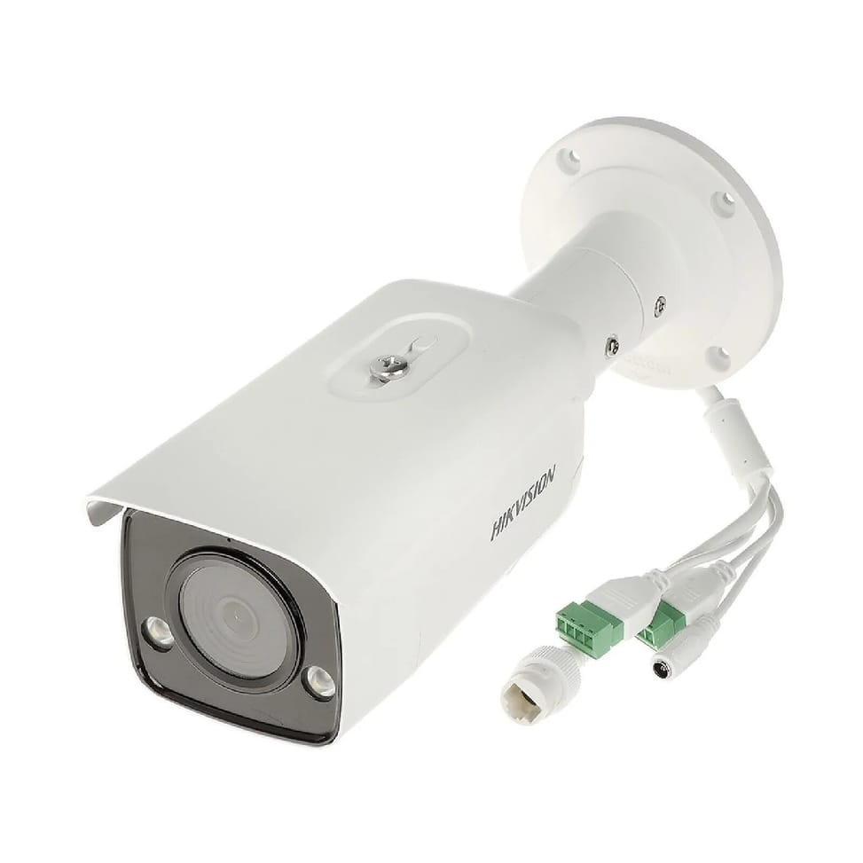 Hikvision - Caméra de surveillance Bullet fixe Stroboscopique AcuSense 4MP - DS-2CD2T46G2-ISU/SL(2.8mm)(C) — image 1