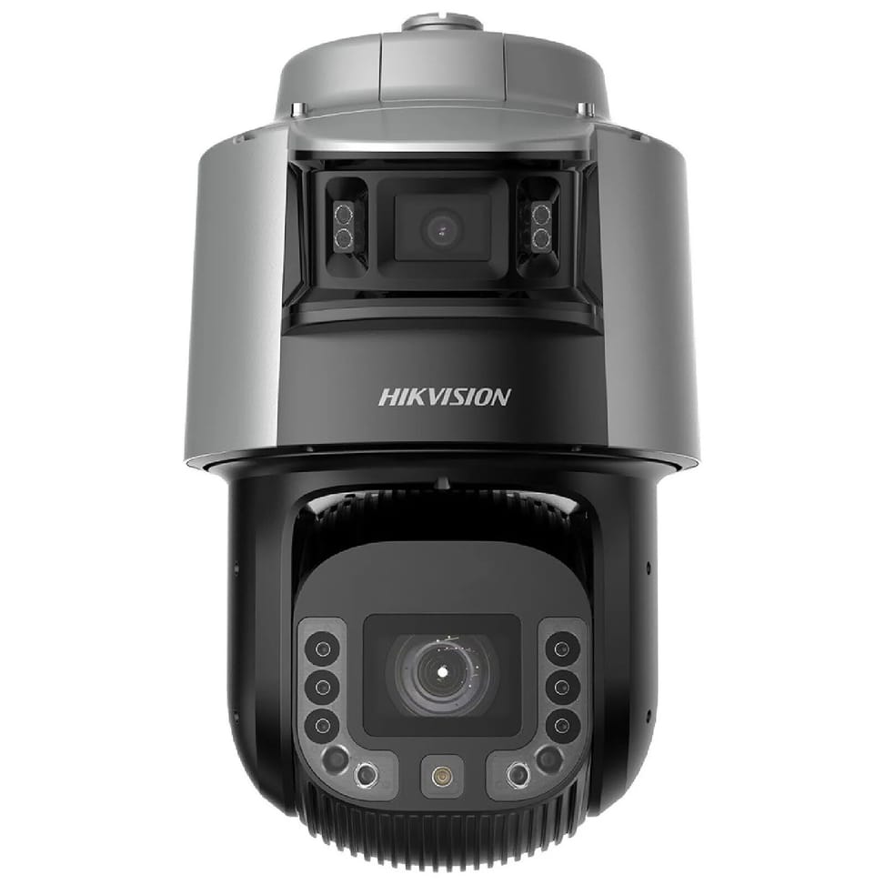 Hikvision - Caméra de surveillance Dôme TandemVu Colorful & IR 4MP - DS-2SE7C432MW-AEB(14F1)(P3) — image 1