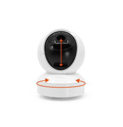 EasyMate - Caméra intérieure Wifi motorisée 1080P