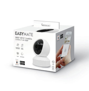 EasyMate - Caméra intérieure Wifi motorisée 1080P