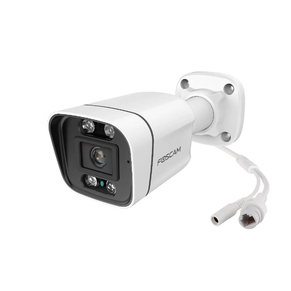 Foscam - Caméra IP extérieure avec spots - V5EP Blanc — image 2