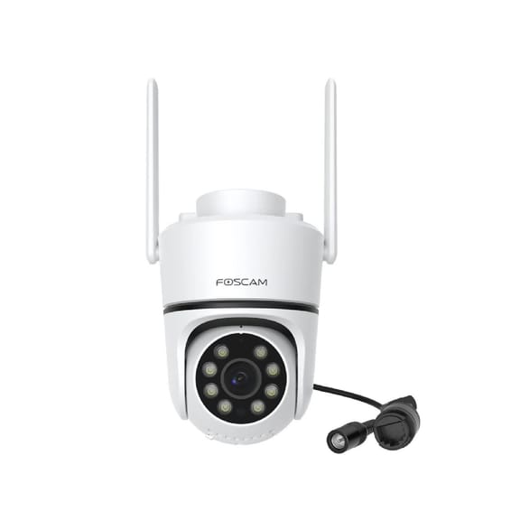 Foscam - Caméra IP extérieure avec spots et siène - PD5