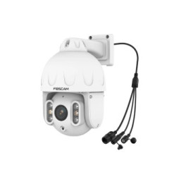 Foscam - Caméra IP PoE dôme PTZ 8MP - SD8EP Blanc