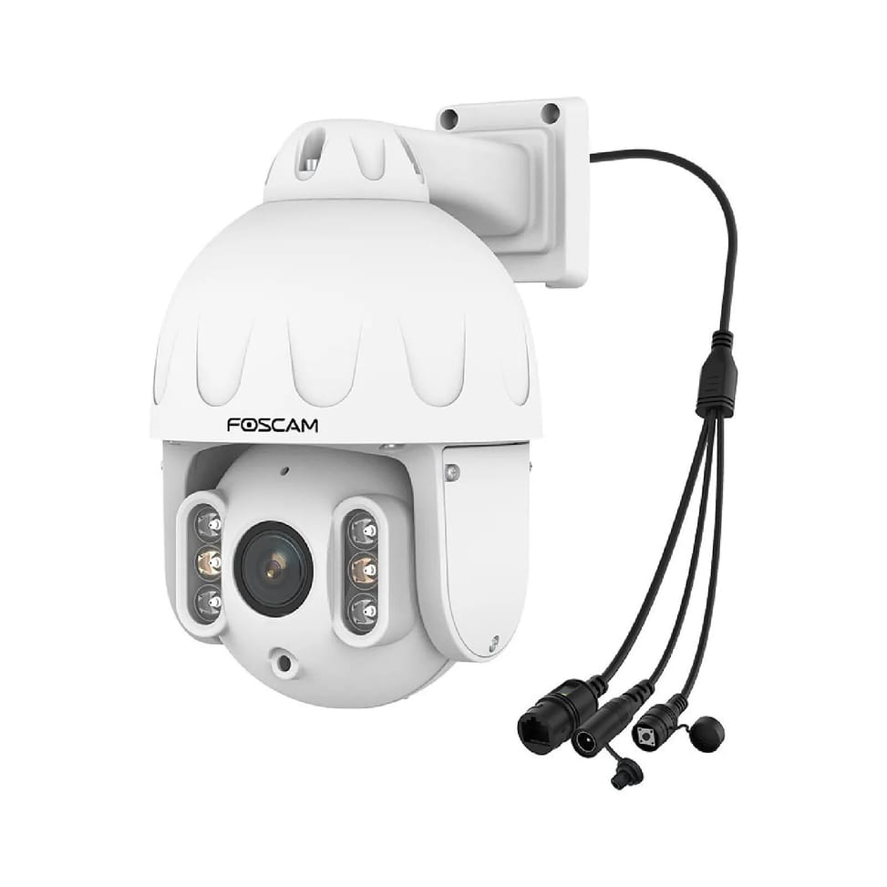 Foscam - Caméra IP PoE dôme PTZ 8MP - SD8EP Blanc — image 4