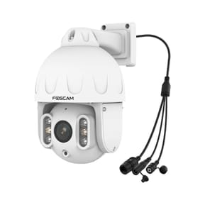 Foscam - Caméra IP PoE dôme PTZ 8MP - SD8EP Blanc — image 4
