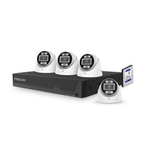 Foscam - Kit vidéosurveillance IP 4 caméras...