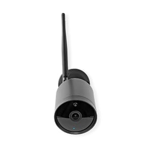 Nedis Caméra de Surveillance Extérieur Full HD 1080p WIFICO40CBK avec Antenne Wi-Fi Noir