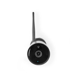 Nedis Caméra de Surveillance Extérieur Full HD 1080p WIFICO40CBK avec Antenne Wi-Fi Noir
