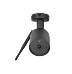 Nedis Caméra de Surveillance Extérieur Full HD 1080p WIFICO40CBK avec Antenne Wi-Fi Noir