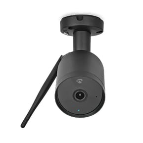Nedis Caméra de Surveillance Extérieur Full HD 1080p WIFICO40CBK avec Antenne Wi-Fi Noir — image 3