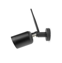 Nedis Caméra de Surveillance Extérieur Full HD 1080p WIFICO40CBK avec Antenne Wi-Fi Noir