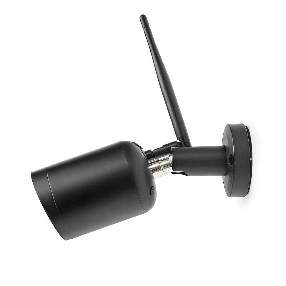 Nedis Caméra de Surveillance Extérieur Full HD 1080p WIFICO40CBK avec Antenne Wi-Fi Noir — image 5