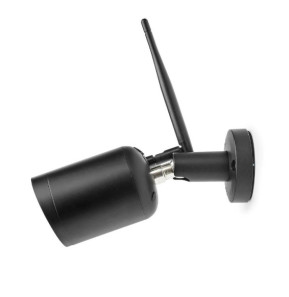 Nedis Caméra de Surveillance Extérieur Full HD 1080p WIFICO40CBK avec Antenne Wi-Fi Noir