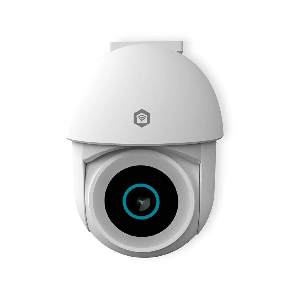 Nedis Caméra de Surveillance Extérieur Intelligente 3MP Full HD 1296p SmartLife Blanc