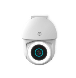 Nedis Caméra de Surveillance Extérieur Intelligente 3MP Full HD 1296p SmartLife Blanc