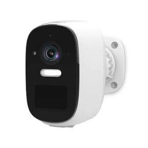 Nedis Caméra de Surveillance Extérieur Intelligente 4MP Quad HD 1440p SmartLife Blanc
