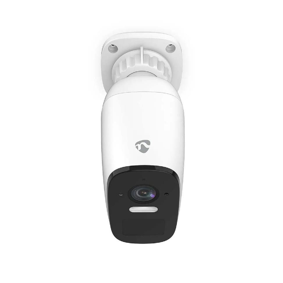 Nedis Caméra de Surveillance Extérieur Intelligente 4MP Quad HD 1440p SmartLife Blanc — image 2