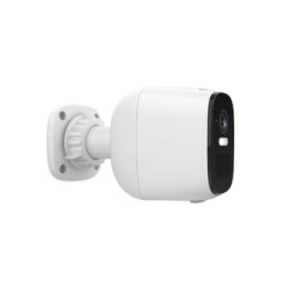 Nedis Caméra de Surveillance Extérieur Intelligente 4MP Quad HD 1440p SmartLife Blanc