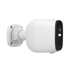 Nedis Caméra de Surveillance Extérieur Intelligente 4MP Quad HD 1440p SmartLife Blanc