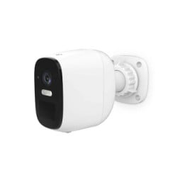 Nedis Caméra de Surveillance Extérieur Intelligente 4MP Quad HD 1440p SmartLife Blanc