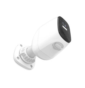 Nedis Caméra de Surveillance Extérieur Intelligente 4MP Quad HD 1440p SmartLife Blanc