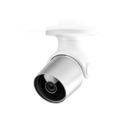 Nedis Caméra de Surveillance Extérieur Intelligente Full HD 1080p IPX6 SmartLife Blanc
