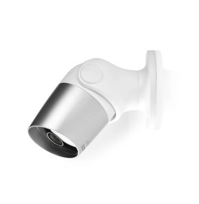 Nedis Caméra de Surveillance Extérieur Intelligente Full HD 1080p IPX6 SmartLife Blanc