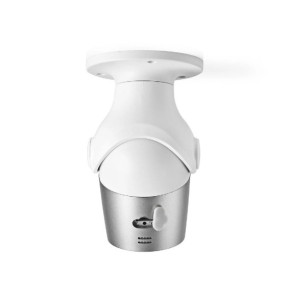 Nedis Caméra de Surveillance Extérieur Intelligente Full HD 1080p IPX6 SmartLife Blanc