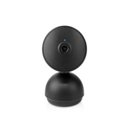 Nedis Caméra de surveillance Intelligente Full HD 1080p avec Base en Forme de Dôme Noir