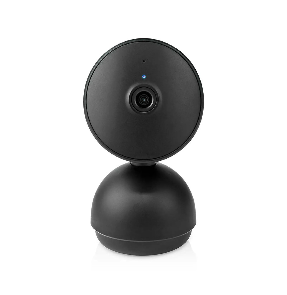 Nedis Caméra de surveillance Intelligente Full HD 1080p avec Base en Forme de Dôme Noir