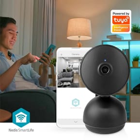 Nedis Caméra de surveillance Intelligente Full HD 1080p avec Base en Forme de Dôme Noir — image 5
