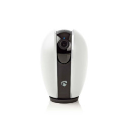 Nedis Caméra de surveillance Intelligente Full HD 1080p avec Caches Détachables Gris