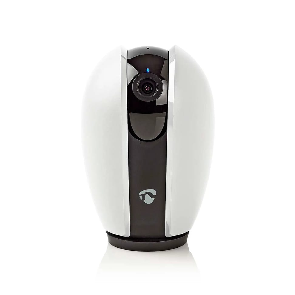 Nedis Caméra de surveillance Intelligente Full HD 1080p avec Caches Détachables Gris — image 2
