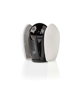 Nedis Caméra de surveillance Intelligente Full HD 1080p avec Caches Détachables Gris