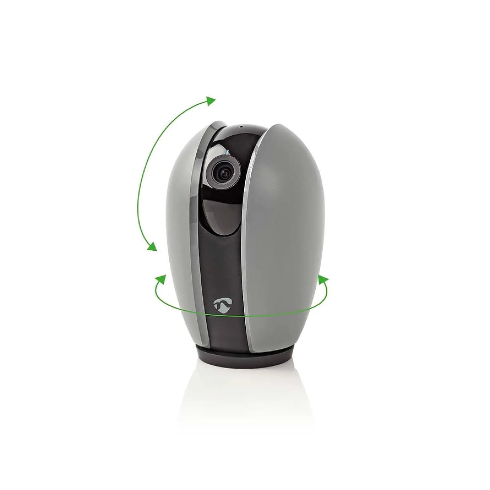 Nedis Caméra de surveillance Intelligente Full HD 1080p avec Caches Détachables Gris — image 4