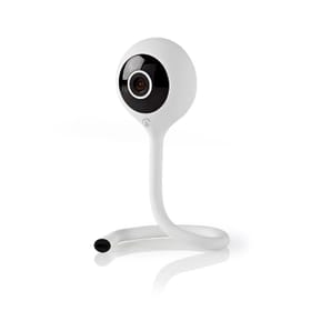 Nedis Caméra de surveillance Intérieure Intelligente Full HD 1080p Ajustable Blanc — image 2