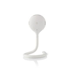 Nedis Caméra de surveillance Intérieure Intelligente Full HD 1080p Ajustable Blanc