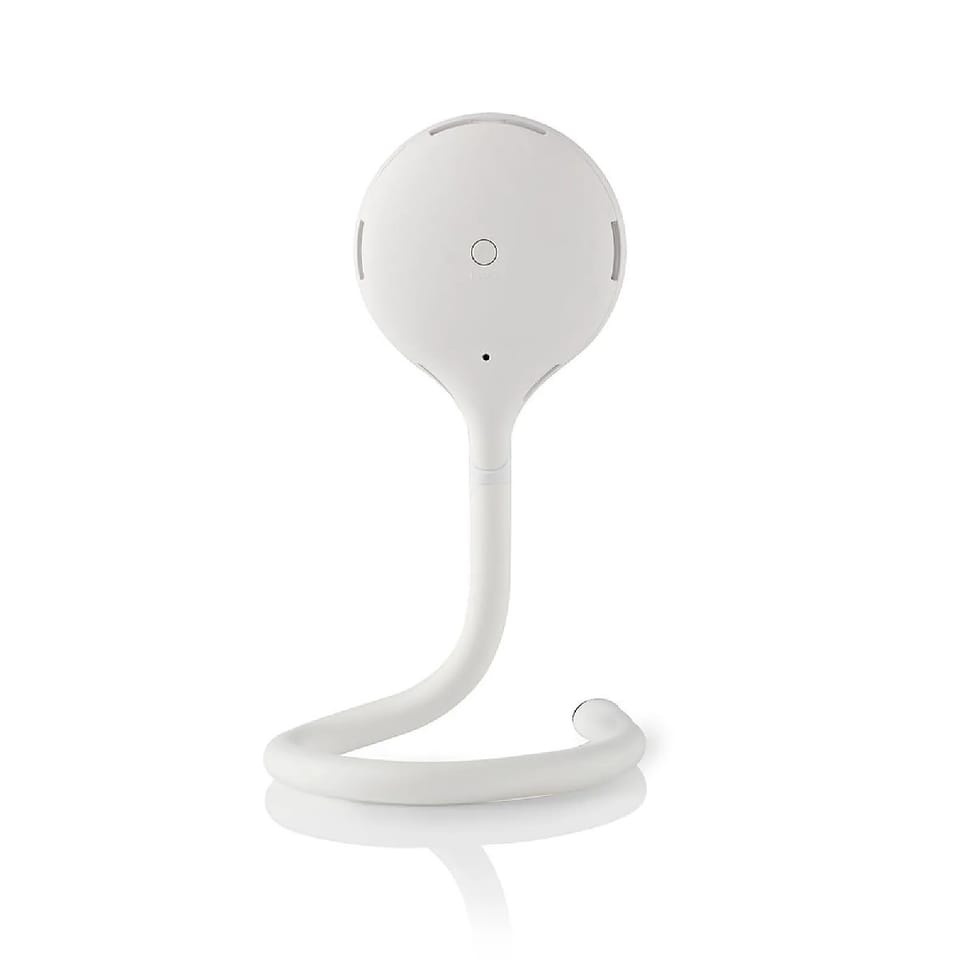 Nedis Caméra de surveillance Intérieure Intelligente Full HD 1080p Ajustable Blanc — image 4
