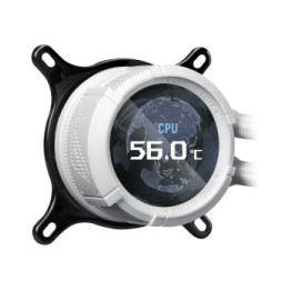 ASUS ROG Strix LC III 360 ARGB LCD White