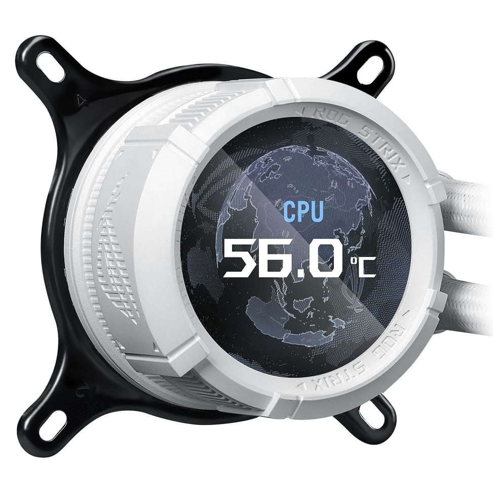 ASUS ROG Strix LC III 360 ARGB LCD White — image 4