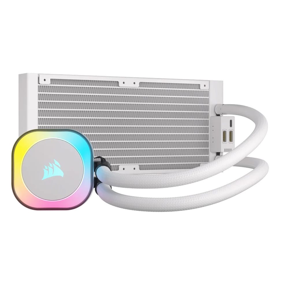 Corsair iCUE LINK H100i RGB (Blanc) — image 2