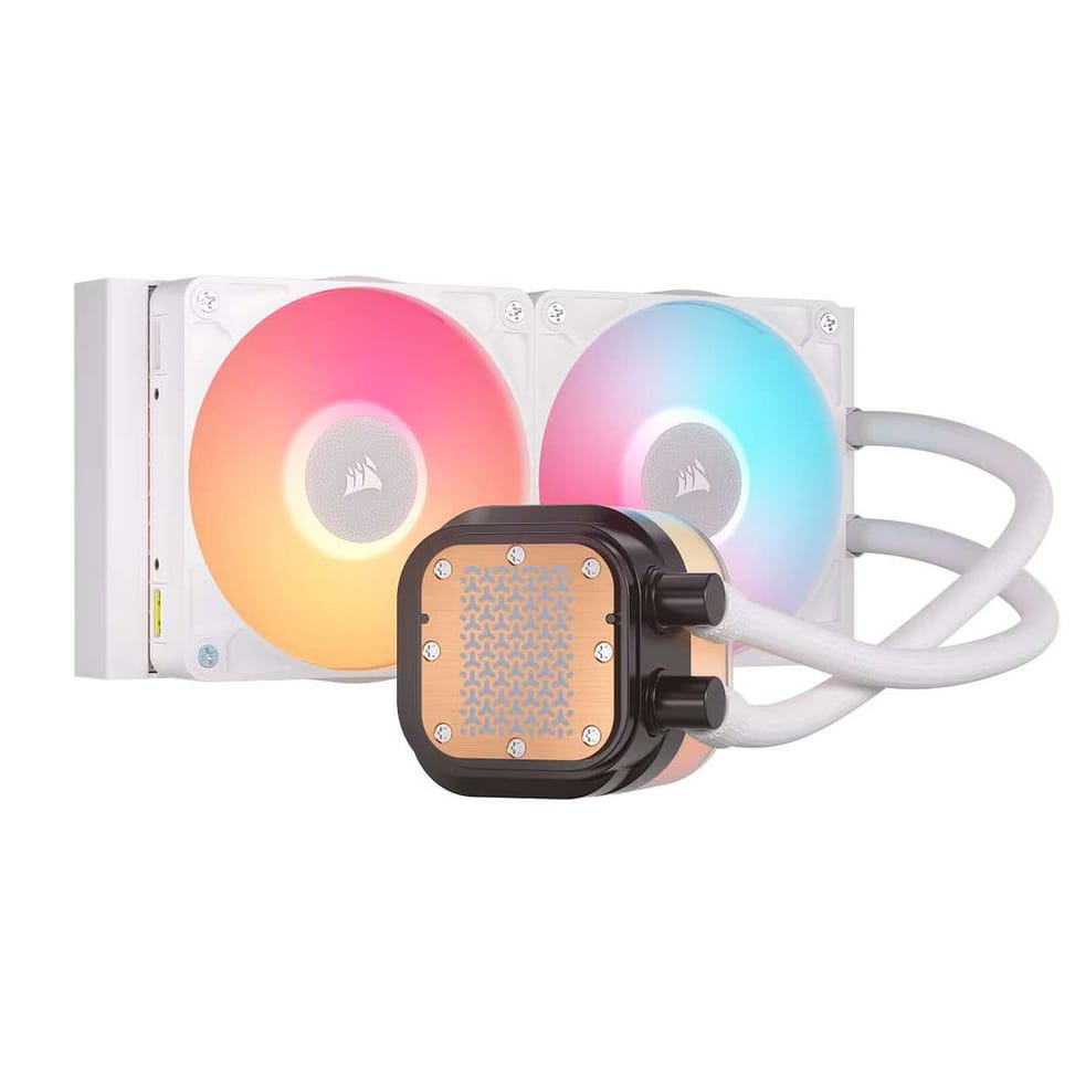 Corsair Titan 240 RX LCD RGB (Blanc) — image 2